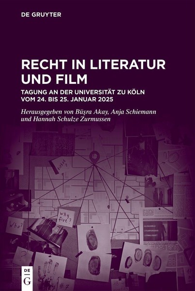 Anja Schiemann / Recht In Literatur Und Film9783119147286-image