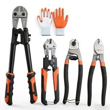 bolt cutters,4 pieces heavy duty bolt cutters pliers set, 14"  8" Bolt Cutte...