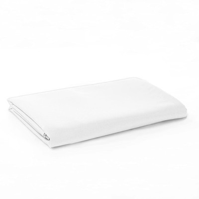 Sonia Linens Home Basic weich gebürstet Mikrofaser flaches Laken Super King, weiß 