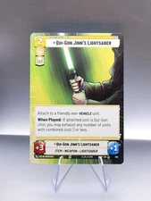 Star Wars Unlimited LOF Qui-Gon Gin's Lightsaber 465