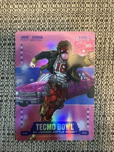 Bo Jackson Battle Arena Tecmo Bowl Joe Cool 185PWR Gum SSP