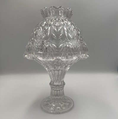 Fifth Avenue Portico Candle  Lamp Vintage Leaded Crystal