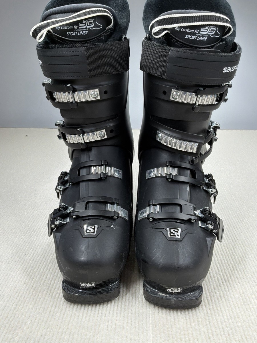 Salomon S/Pro 80 Ski Boots 26/26.5 304mm Black 3D Sport Liner
