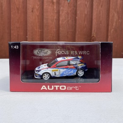 AUTOArt 60212 Ford Focus RS WRC 2002 Monte Carlo Rally #5 McRae & Grist 1:43