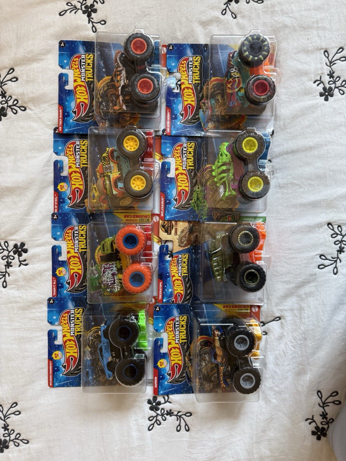 Hot Wheels Monster Jam 2025 Diecast Trucks 8-Piece Full Set