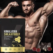Shilajit 60 Gummies, Shilajit Micronutrient Supplement, Himalayan Premium New