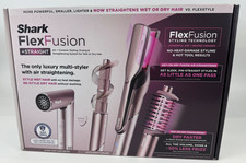 Shark FlexFusion Air Straightener Hair Dryer Multi Styler Cosmic Blush NEW SEAL