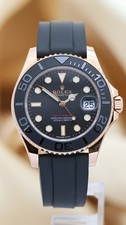 Rolex Yacht-Master Oysterflex 37mm Roségold Automatik 268655 Original Papiere 
