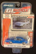 2014 Greenlight GL Muscle 1969 Dodge HEMI Charger Daytona 1:64 New 1-Owner