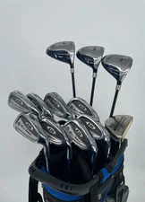 DEMO GREAT BEGINNERS GOLF PACKAGE IRON SET DRIVER FAIRWAY WOODS PUTTER BAG