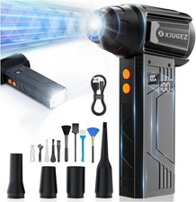 Electric Air Duster 180000RPM Cordless Compressed Air Cleaner with 4 Speed Modes