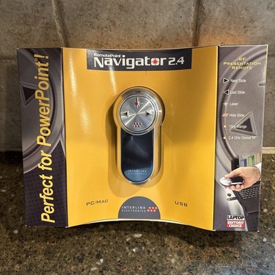 Interlink Electronics RemotePoint Navigator 2.4 Remote Model: VP4150 New In Box