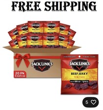 Jack Link's Beef Jerky, Teriyaki, Multipack Bags   Flavorful Meat Snacks for ...