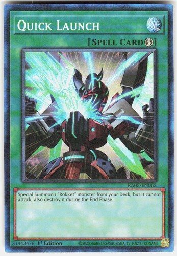 Quick Launch (Collector's Rare) RA05-EN062 - The Rarity Collection V