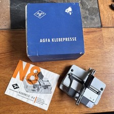 Agfa Klebepresse N8 Splicer Vintage Made in Germany Original Packaging
