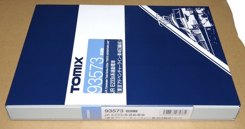 N TOMIX 93573 E233 Serie 0 Tokyo Adventure Line Azul 463 Formación Juego de 4 Coches 9 | Condition: Used