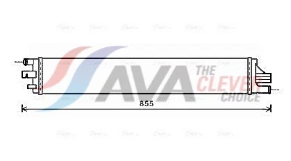 RADIATOR ENGINE COOLING RTA2559 FOR RENAULT MASTER/III/Van/Platform/Chassis 2.3L - Image 2 of 4