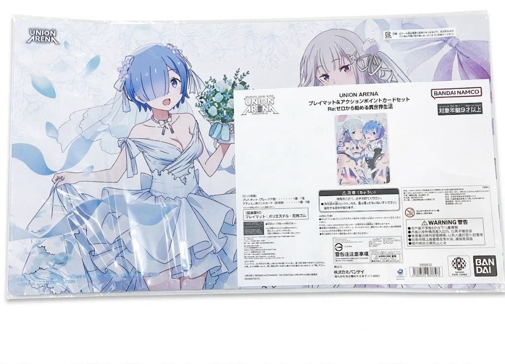 Re:ZERO UNION ARENA Playmat & Card Set Starting Life in Another