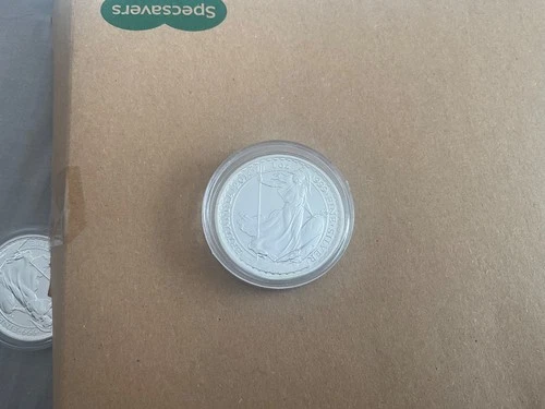 2014 Silver Britannia 1 oz — photo from the most recent tracked eBay sale