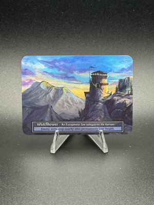 Sorcery Contested Realm Beta Watchtower FOIL - BETA ~*~[Near Mint