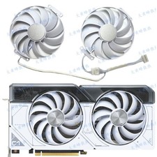 For ASUS RTX4070 12GB DUAL WHITE OC Graphics Card Cooling Fan