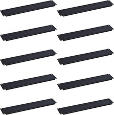 2U Blank Rack Mount Panel Spacer 10 Pack for 19In Server Rack Enclosure or Net