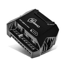  4 Channel Amplifier Car Audio 4 x 125 Watts 2 Ohm, TPT-500.4 Small 4 Channel 