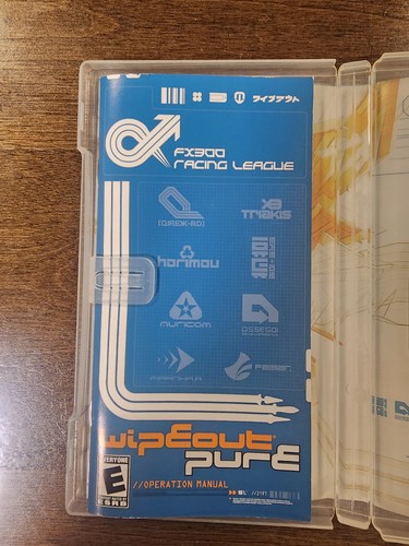 Wipeout Pure - PlayStation Portable (Psp) Sony 2005 Tested And Working - Picture 5 of 7