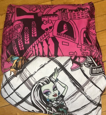2015 Monster High Bedding Twin Sheet Set Flat & Fitted Sheets 2013/14