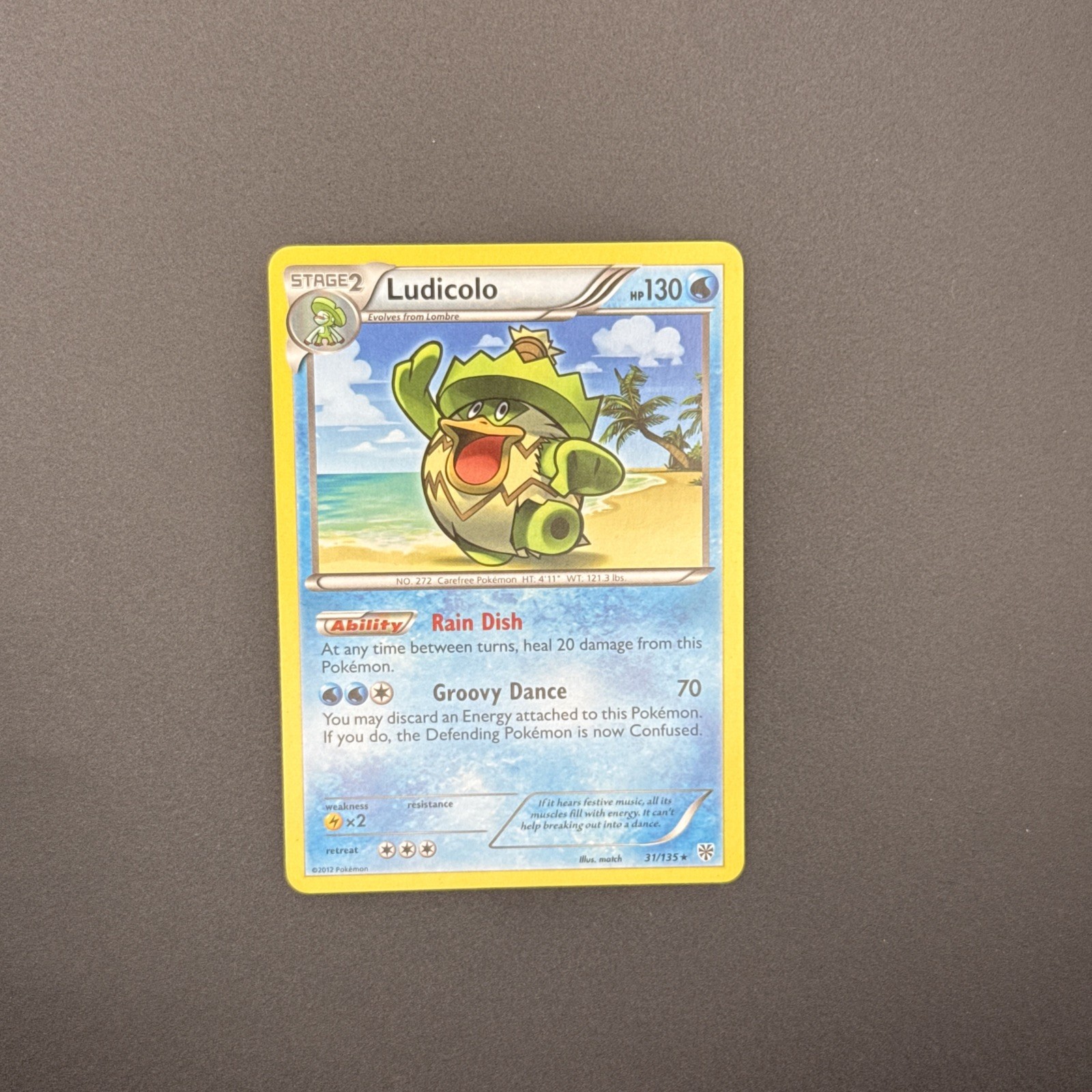 NM Ludicolo 31/135 Plasma Storm Regular