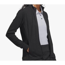 NWT Adidas Women's Black Textured W TXTR JKT Full Zip Performance Jacket