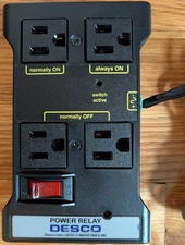 Desco 19333 - Power Relay 120VAC with North American Plug