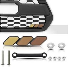 Universal Grille Bade Emblem Decoration for Car Truck Mesh Color: Gold Color