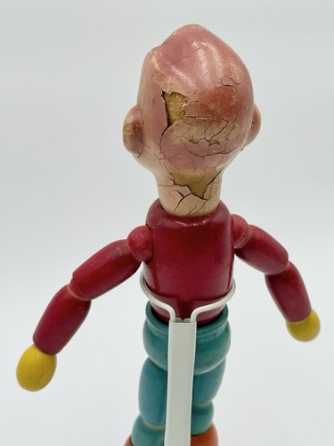 Vintage Howdy Doody 12” Cameo Products Composition Head Wood Body 1950's Kallus - Picture 9 of 23