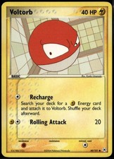 Voltorb 80/101 Common Hidden Legends LP Pokemon Card