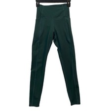 Girlfriend Collective Women's Green Yoga Athleisure Pocket Leggings Size XS