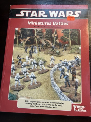Star Wars Miniatures Battles Manual, West End Games, 1991 Lucasfilm Ltd.