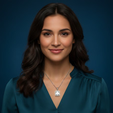 Rare 5 Ct Certified White Diamond Solitaire Necklace-Amazing Shine, Tariffs FREE