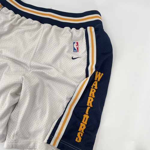 Vintage Nike NBA 75th Golden State Warriors Mesh Basketball Shorts - Mens Size M - Picture 4 of 12
