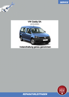 PDF VW Caddy SA (15-20) Reparaturanleitung Instandhaltung Inspektion
