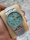 Seiko 5 Men's Automatic Watch 7009 Vintage Day/Date Arabic Dial