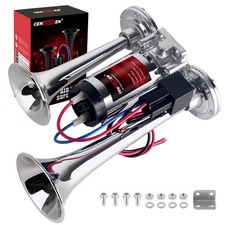 Loud 150dB 12V Air Train Horn With Compressor For Car Truck SUV Boat