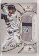 2018 Topps Definitive Collection Jumbo Relic 9/50 Yuli Gurriel #DJRC-YG wj4