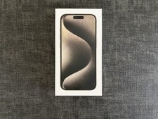 iPhone 15 Pro naturalny tytan zablokowany w Wielkiej Brytanii odblokowany wokół słowa