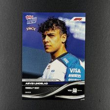 2026 Topps NOW F1 Card #12 - Arvid Lindblad F1 Debut RC RB - In Hand/Ships Now!!