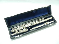 YAMAHA Flute Advantage 200AD Silver Plated Excellent Condition 
