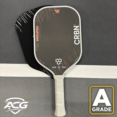 CRBN1 TruFoam Barrage (Near Mint) Elongated Pickleball Paddle w/ Case (A Grade)