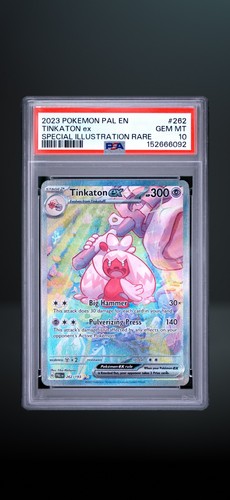 PSA 10 Pokémon TCG Paldea Evolved Tinkaton ex 262/193 SIR