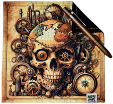 50 WAYS POCKET POCKET HANK Everyday Carry EDC Handkerchief Gear Skull Steampunk