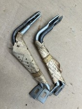 Nos 1969 Corvette Sidepipe Brackets 3966775 3966776